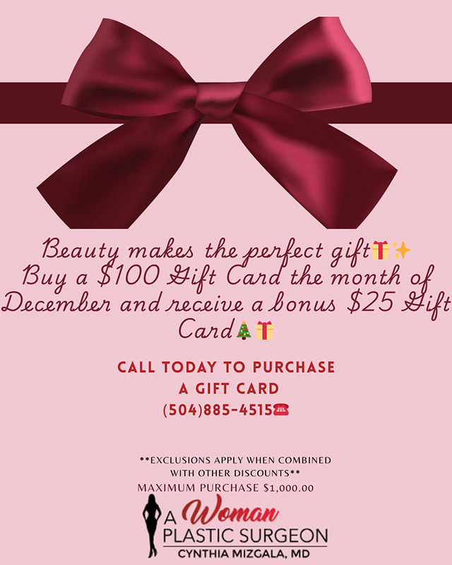 December Gift Card sale - Plastic Surgery Special Offer